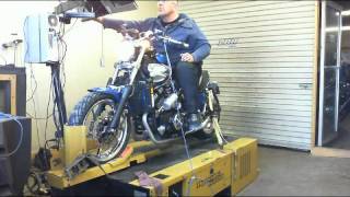 2003 Yamaha VMax 195 Rear Wheel Horse Power With Out Shooting Nitrous  Stedman Motorsportscom [upl. by Krueger]