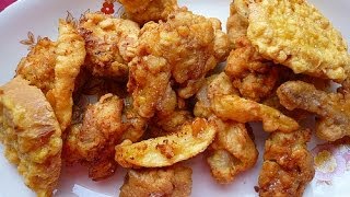 Piatti veloci e semplici coniglio fritto [upl. by Lipfert]