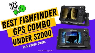 Best Fish Finder GPS Combo Under 2000  Most Expensive FishFinder Chartplotter 2025 [upl. by Hiroko]