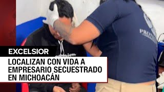 LO ÚLTIMO Hallan con vida al empresario secuestrado en Pátzcuaro Michoacán [upl. by Assili]