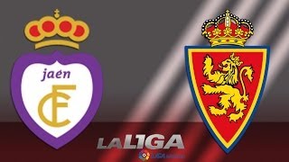 Resumen de Real Jaén 30 Real Zaragoza  HD [upl. by Frost]