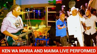 SHOW MOTO KEN WA MARIA AND KITHUNGO RAHA MAIMA SONGS PERFORMED LIVE BY MBULUTINI ON STAGE [upl. by Urbanna]