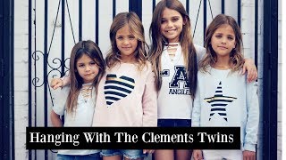 Hanging With The Clements Twins [upl. by Nanny267]