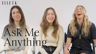 Haim Reveal The Best Thing About Going On Tour With BFF Taylor Swift  ELLE UK [upl. by Wun904]