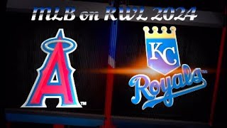 MLB ON RWL 2024ANGELS  ROYALS [upl. by Ravens]