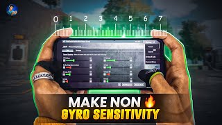 🔥Make your non gyro sensitivity in 3 minute  Zero recoil sensitivity for non gyro BGMIPUBG [upl. by Eiramave]