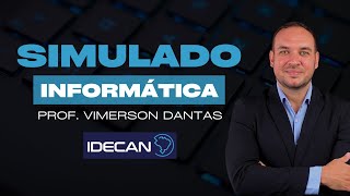 1º Simulado de informática ACS e ACE  Pref João PessoaPB  Banca Idecan [upl. by Dempster]