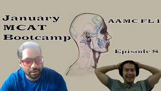 AAMC FL 1  January MCAT Bootcamp  Episode 8 mcat medicalschool aamc [upl. by Amadas177]