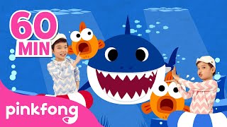 Baby Shark 1 Jam  Lagu Baby Shark original  Pinkfong Baby Shark [upl. by Issak988]