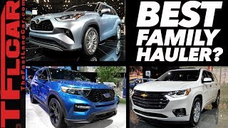 New 2020 Toyota Highlander vs Ford Explorer vs Chevy Traverse Which One Should You Buy [upl. by Perloff402]