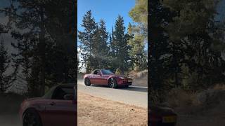 MIATA NC DRIFTING IN THE WOODS מיאטה אנסי בדריפט ביער miata ncec mx5 drift drifting מכוניות [upl. by Nicholson]