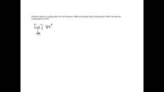 Electron Configuration of Polonium Example [upl. by Mari]