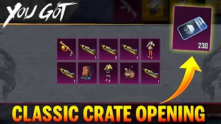 😍NEW CLASSIC CRATE OPENING IN BGMI amp PUBG MOBILE  RANVEER SINGH CRATE OPENING  ParasOfficial [upl. by Bucella402]