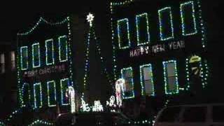 Dyker Heights Brooklyn NY Animated Christmas Lights  NSync [upl. by Rochelle]