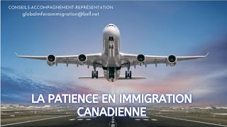 Comment immigrer au Canada La patience [upl. by Sudaorb656]