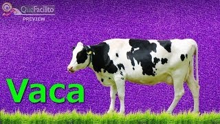 Los Animales De La Granja LA VACA [upl. by Birchard68]