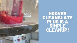 Hoover CleanSlate Plus is a Simple Cleanup [upl. by Atnamas]