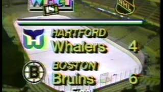 WHCT Hartford Whalers Bruins Close [upl. by Erdua]