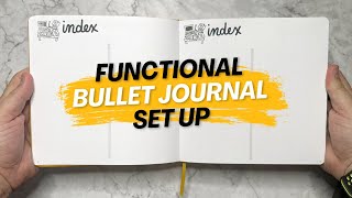 A Functional New Year Bullet Journal Set Up [upl. by Rosen]