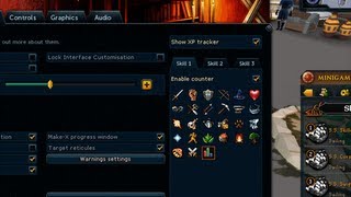 RuneScape 3 Quick Tips  The XP Counter [upl. by Suirradal]