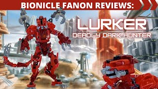 Lurker Dark Hunter BIONICLE Fanon Review [upl. by Nevil415]