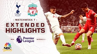 Tottenham Hotspur v Liverpool  PREMIER LEAGUE HIGHLIGHTS  9302023  NBC Sports [upl. by Akcimahs408]