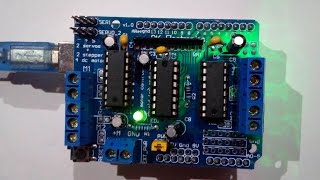 Learn about L293D Shild Motor Driver Hindi tutorial [upl. by Irafat]