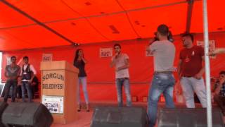 Arsız Bela YOZGAT ın En kalabalık Festivali Karalık köyü festivali 2014 muhteşem sahne girişi [upl. by Anyat]