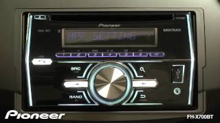 How To  FHX700BT  Audio Settings [upl. by Aushoj]