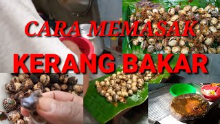 CARA MEMASAK KERANG BAKAR DENGAN ARANG BRIKET [upl. by Iret]