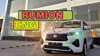 TOYOTA RUMION S CNG 2024 DETAILED REVIEW 👌 [upl. by Xerxes]