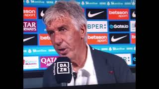 INTERVISTA GASPERINI POST PARTITA ATALANTA COMO 2 [upl. by Winograd]