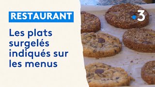 Signaler un plat surgelé dans les restaurants [upl. by Nemajneb]