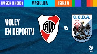 River Plate 🆚 Ciudad Voley  División de Honor Masculina de vóley Metropolitano  Fecha 9 [upl. by Etyak]