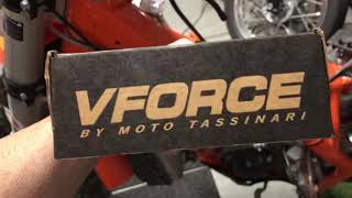 VFORCE 4R KTM 150 SX INSTALLATION [upl. by Acirre825]