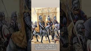 Late Roman cataphracts inspired by Sarmatians amp Parthians heralded the advent of the medieval knight [upl. by Donella]