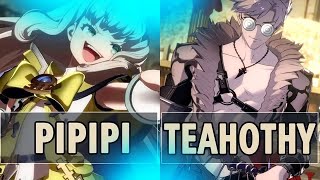 GBVSR🔥Pipipi Cagliostro Vs SEA Teahothy Summer Belial🔥 High Level Gameplay [upl. by Ralyks]