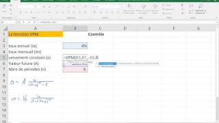 Excel  annuité constante [upl. by Aivatco246]