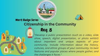 How to complete Requirement 8 of Citizenship in the Community  Scouts BSA [upl. by Alegnaoj]