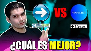 ¡La MEJOR opción para invertir en CETES  Cetesdirecto vs Mascetes de Finamex ¿Quién paga más [upl. by Emya]