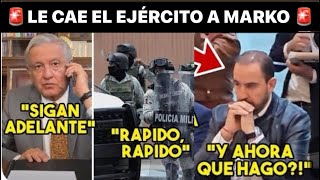 BOMB4ZO LE CAE EJERCITO A MARKO POR TRAIDOR A LA PATRIA ¡EL PROPIO AMLO LO CACHO CON LA DEA [upl. by Inattirb]