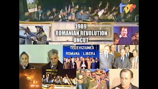 1989 Romanian Revolution Live Enhanced and Annotated Revoluția Română în direct [upl. by Francklin640]