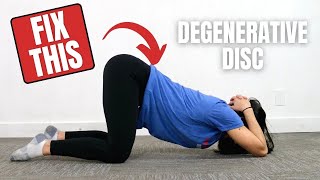 3 Best Degenerative Disc Disease Stretches You Should Know [upl. by Devonne]