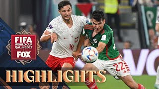 Mexico vs Poland Highlights  2022 FIFA World Cup [upl. by Wallis]