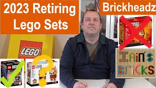 Retiring 2023 Lego Brickheadz Sets My take on the best sets to buy before they retire [upl. by Suhsoj]