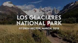 Hiking in Los Glaciares National Park Patagonia Argentina 2018 [upl. by Aggappora989]