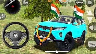 Modified Mahindra Cyan Fortuner 👿 Indian cars simulator 3D Android gameplay [upl. by Asinla]