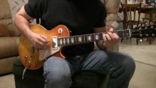 Moby Dick on an aged Jimmy Page Les Paul Led Zeppelin Tribute [upl. by Euqilegna]