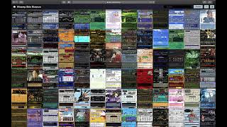 Winamp Skin Museum  65k Winamp skins interactive preview online [upl. by Darwen740]