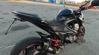 KAWASAKI Z800e Black Devil  SC PROJECT PURE EXHAUST SOUND [upl. by Watanabe]